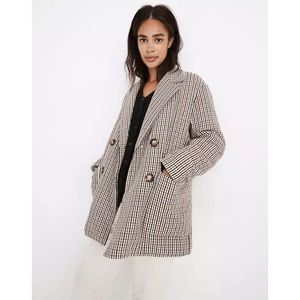 🆕 Madewell Padded Jacket in Plaid